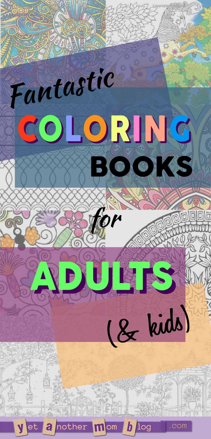 Fantastic Coloring Books for Adults (and kids)