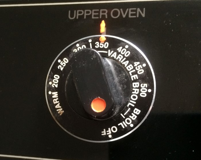 70+ Uses for Puffy Paint: Mark settings on oven dial with puffy paint for vision impaired