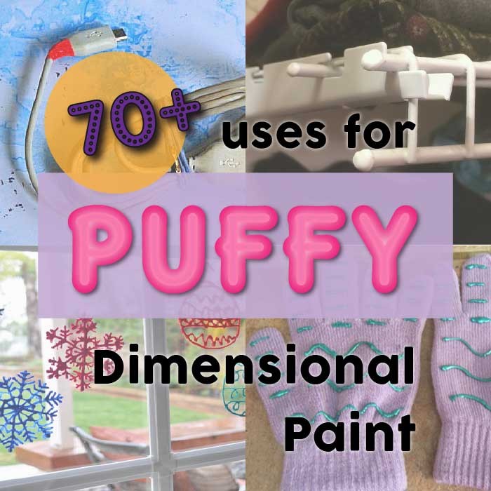 70+ uses for Puffy Paint (Dimensional Fabric Paint)