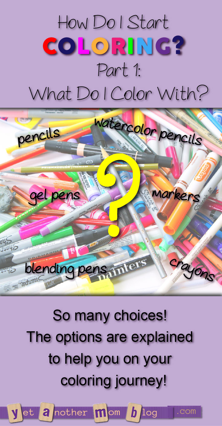 gel pens? How do you do blending? All of these questions are answered! If you are just joining the adult coloring movem