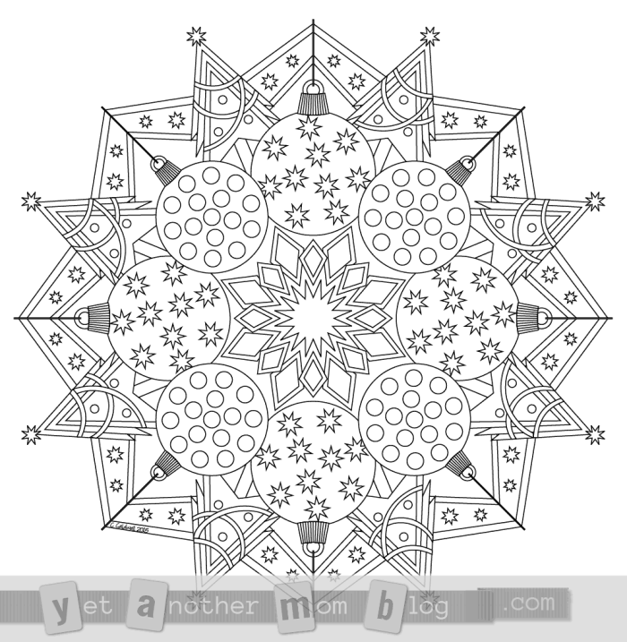 Free Print Out Coloring Page Adult New Mandala 92