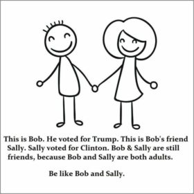 Bob and Sally are still friends!