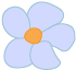 Small Blue Flower