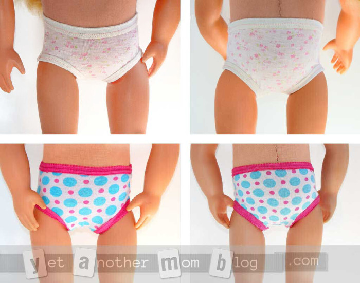 Our Generation doll panties