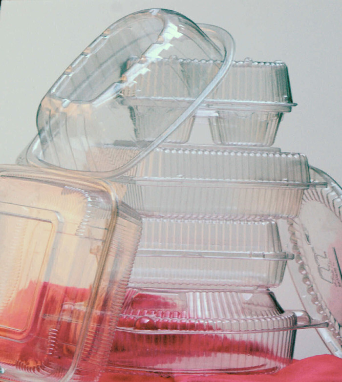 Number 6 plastic containers that can be used for shrinking