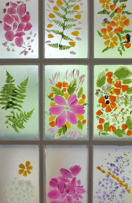 The-Artful-Parent-Flower-petal-stained-glass-door