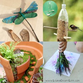 Nature Crafts and Activities for Kids of All Ages for Spring and Summer