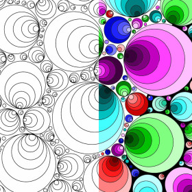 Coloring Pages for Adults: Circles