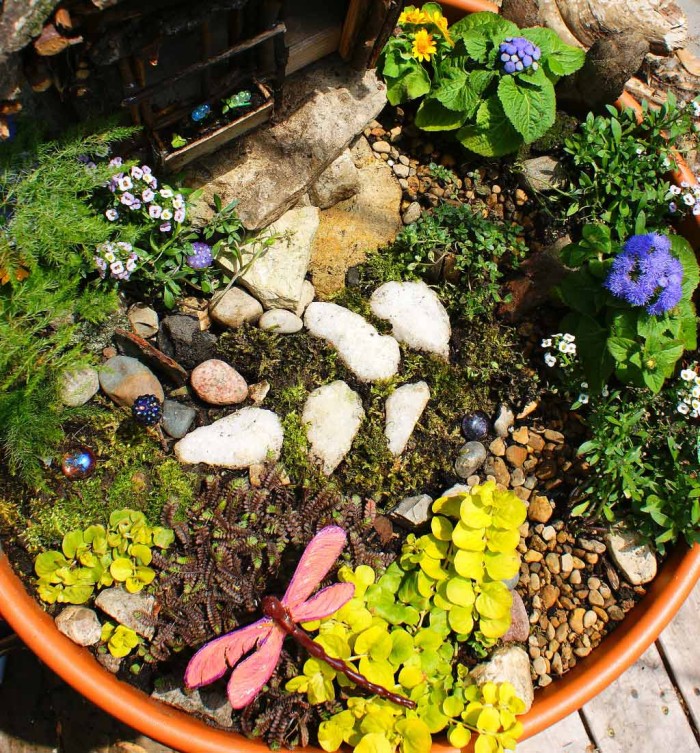 Large Fairy Garden