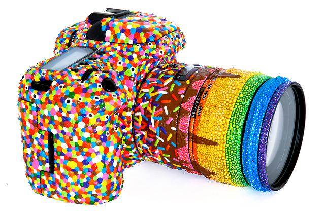 70+ Uses for Puffy Paint: Anti-Slip (and Decorative) Coating on Camera with Puffy Paint