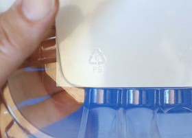 Plastic container Number 6