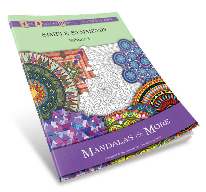 3D-book cover for Mandalas and More