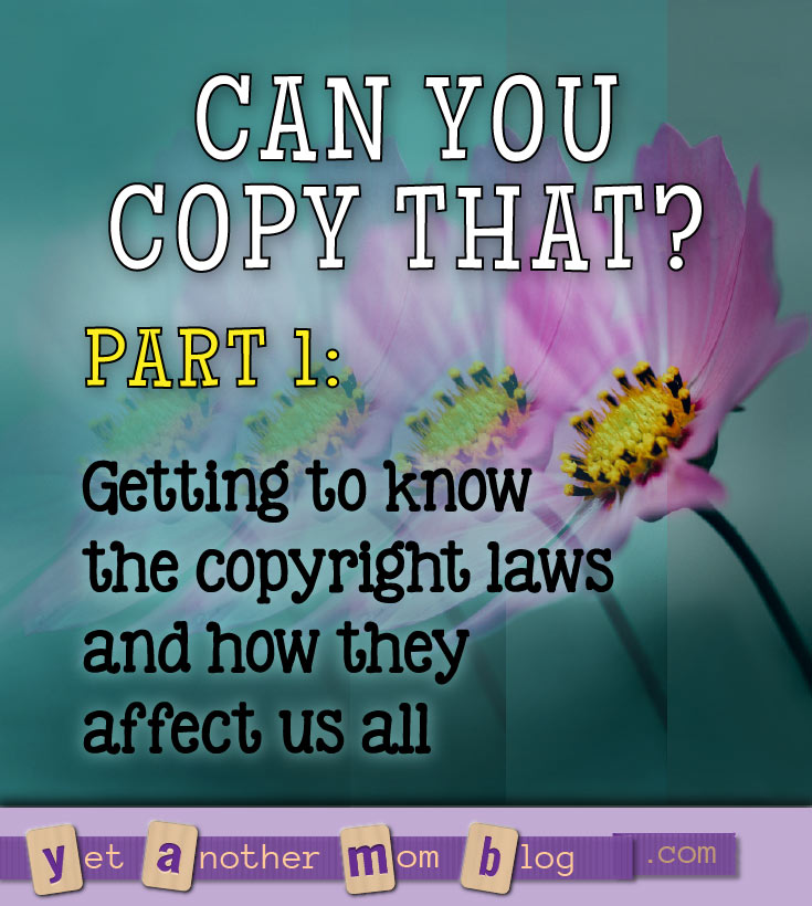 Do you look for images online to use for your projects? Do you have your own graphics or photos online? What are the rules for using these images? What can you do if someone steals your image? How can you prevent it? If you create or use artwork in any form for any purpose, you need to read this!