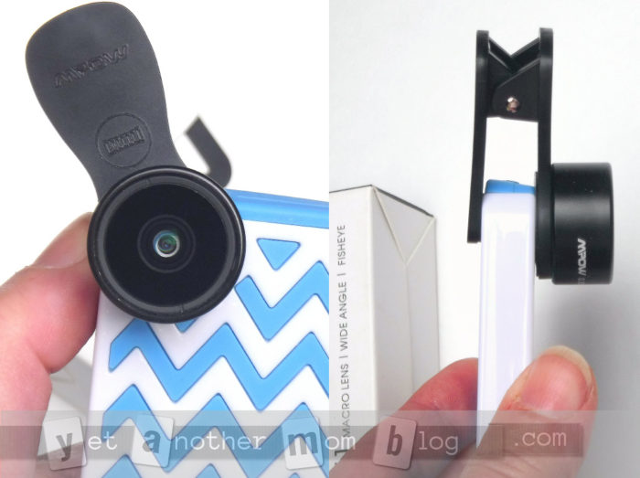 Clip with phone case